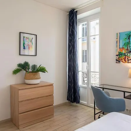#21 Staywiz Us -2 Bdr Balconies 10 Mins Walk To Sea 5mins To Tram Apartamento Niza
